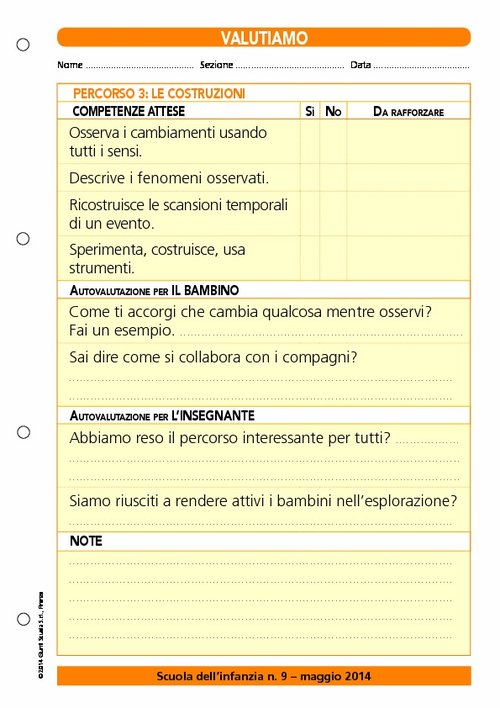 Valutiamo? Percorso 3: le costruzioni | Giunti Scuola Valutiamo? Percorso 3: le costruzioni | Giunti Scuola