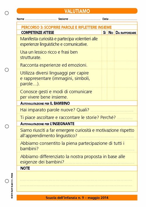 Valutiamo? Percorso 3: scoprire parole e riflettere insieme | Giunti Scuola Valutiamo? Percorso 3: scoprire parole e riflettere insieme | Giunti Scuola