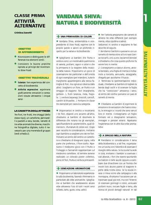Vandana Shiva: natura e biodiversità | Giunti Scuola Vandana Shiva: natura e biodiversità | Giunti Scuola