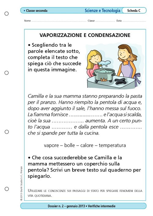 Vaporizzazione e condensazione | Giunti Scuola Vaporizzazione e condensazione | Giunti Scuola