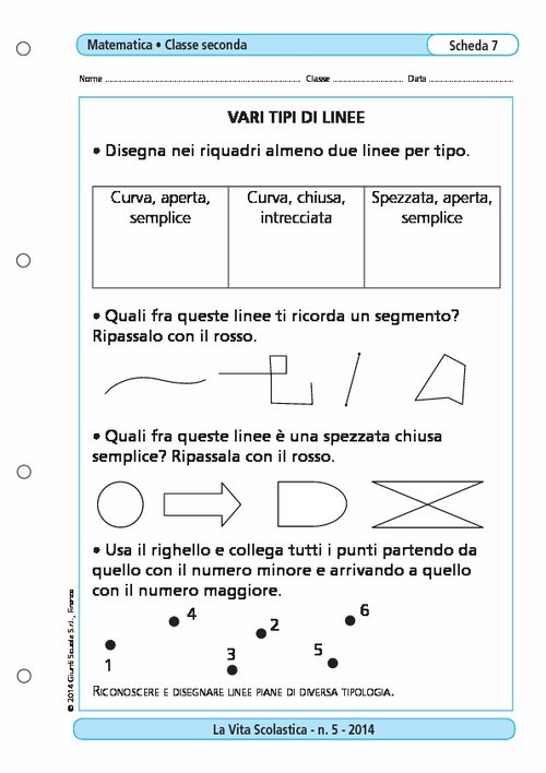 Vari tipi di linee | Giunti Scuola Vari tipi di linee | Giunti Scuola