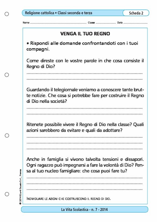 Venga il tuo Regno | Giunti Scuola Venga il tuo Regno | Giunti Scuola