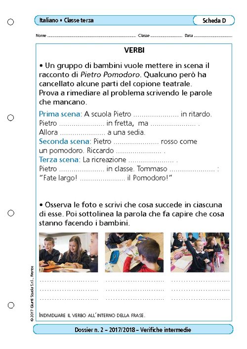 Verbi | Giunti Scuola Verbi | Giunti Scuola