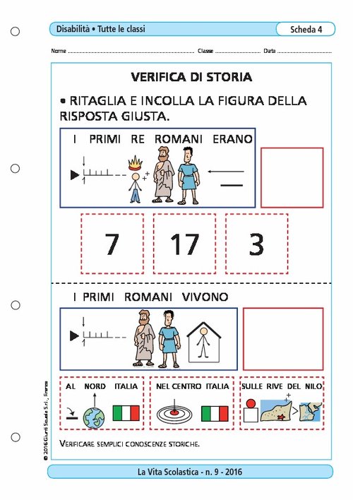 Verifica di storia | Giunti Scuola