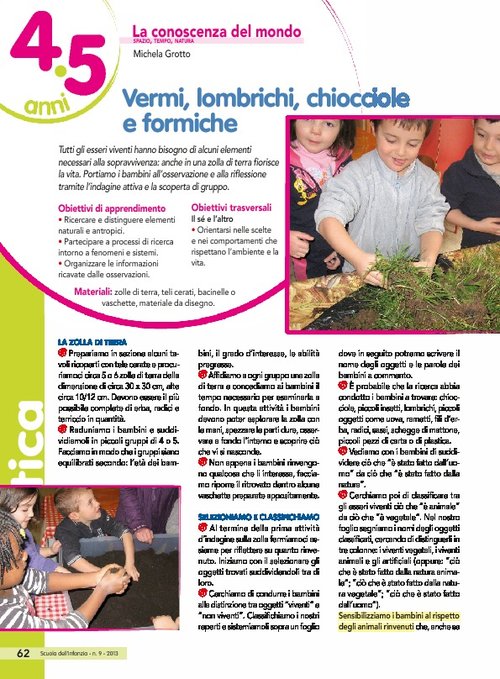 Vermi, lombrichi, chiocciole e formiche | Giunti Scuola Vermi, lombrichi, chiocciole e formiche | Giunti Scuola