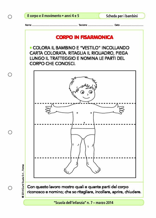 Verso la scuola primaria – Corpo in fisarmonica | Giunti Scuola Verso la scuola primaria – Corpo in fisarmonica | Giunti Scuola