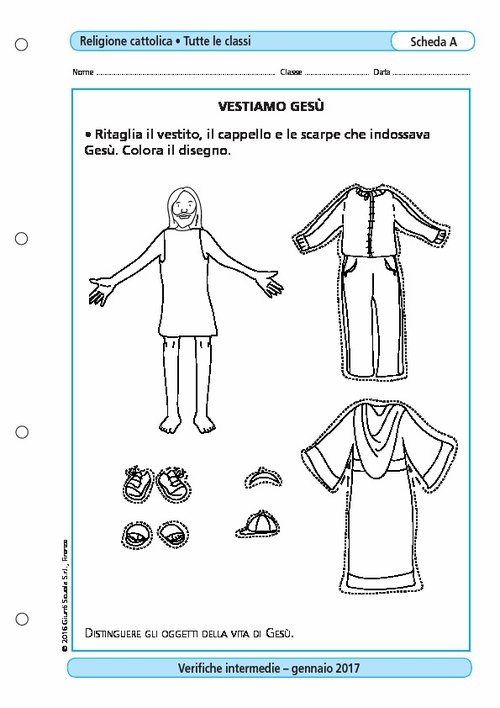 Vestiamo Gesù | Giunti Scuola Vestiamo Gesù | Giunti Scuola
