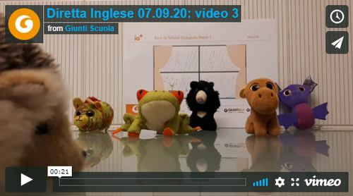 Video | Back to school - Dialogues Week 2: 3 | Giunti Scuola Video | Back to school - Dialogues Week 2: 3 | Giunti Scuola