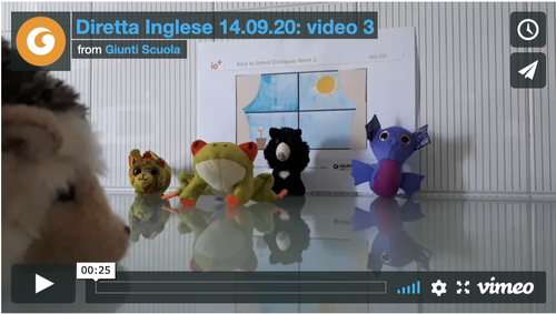 Video | Back to School Dialogues - Week 3: video 3 | Giunti Scuola