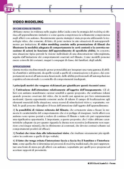 Video Modeling | Giunti Scuola Video Modeling | Giunti Scuola
