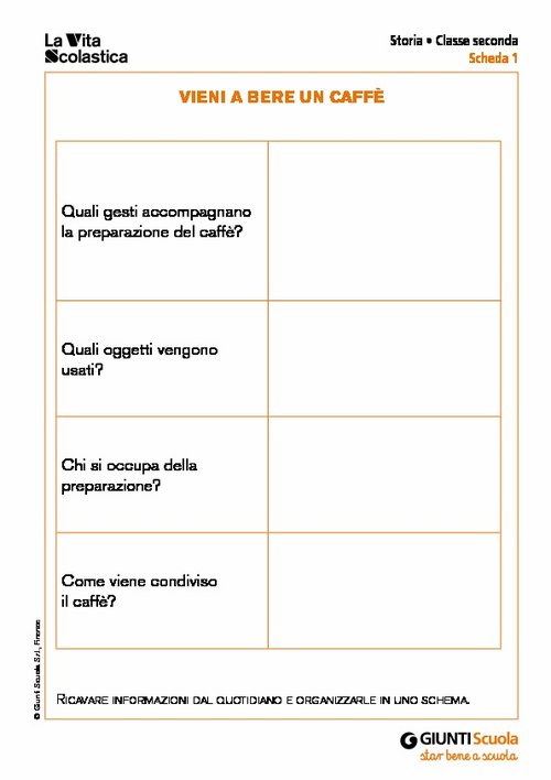 Vieni a bere un caffè | Giunti Scuola Vieni a bere un caffè | Giunti Scuola