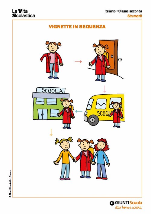 Vignette in sequenza | Giunti Scuola Vignette in sequenza | Giunti Scuola