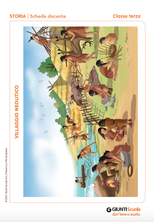 Villaggio neolitico | Giunti Scuola Villaggio neolitico | Giunti Scuola