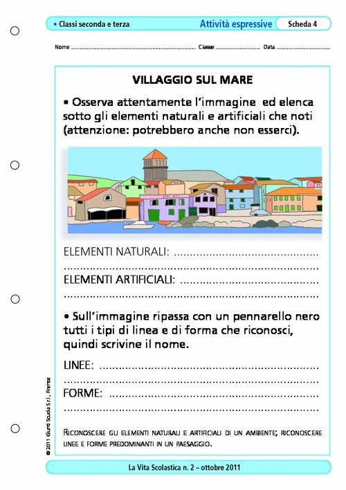 Villaggio sul mare | Giunti Scuola