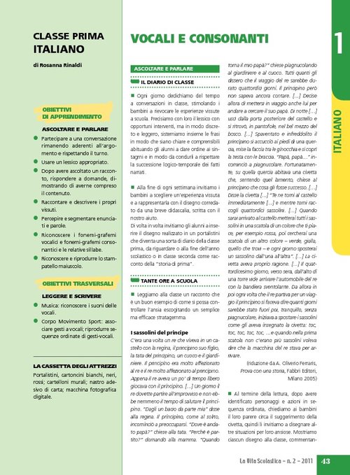 Vocali e consonanti | Giunti Scuola Vocali e consonanti | Giunti Scuola