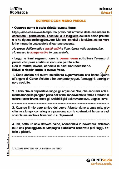 VS3_2018_L2_SCHEDE 4.pdf | Giunti Scuola VS3_2018_L2_SCHEDE 4.pdf | Giunti Scuola