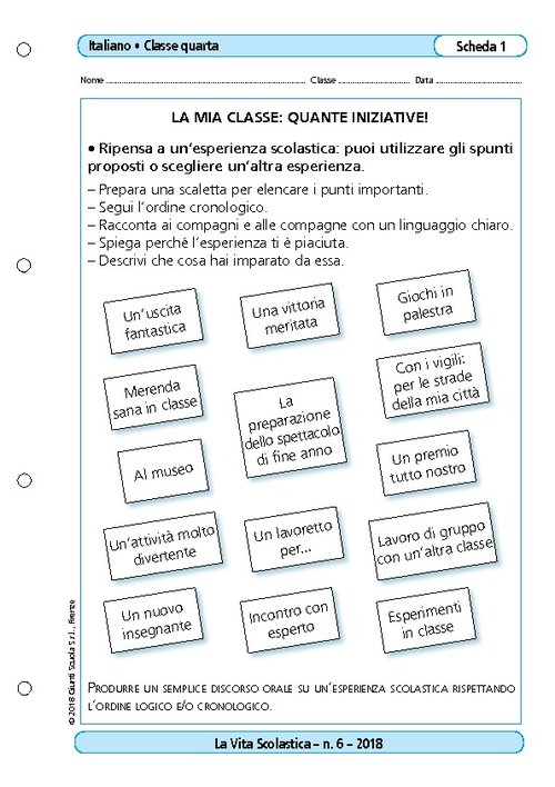 VS6_2018_ITA4_SCH.pdf | Giunti Scuola VS6_2018_ITA4_SCH.pdf | Giunti Scuola