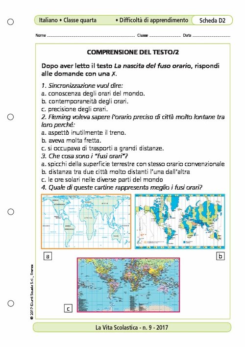VS9_2017_ITA4_difficoltà_schedaD2.pdf | Giunti Scuola