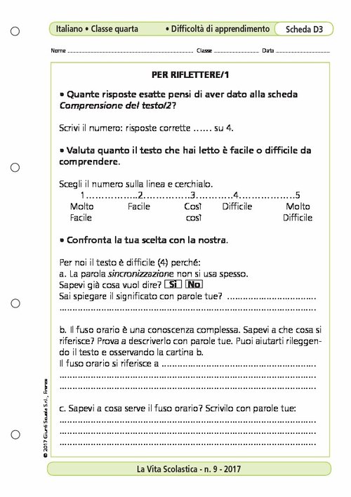 VS9_2017_ITA4_difficoltà_schedaD3.pdf | Giunti Scuola