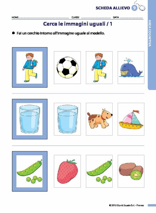 WB1 Area Cognitiva - Schede allievo aggiuntive on line | Giunti Scuola WB1 Area Cognitiva - Schede allievo aggiuntive on line | Giunti Scuola