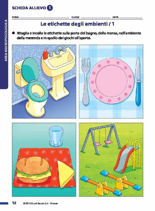 WB1 Area Neuropsicologica - Schede allievo e materiali per l'insegnante | Giunti Scuola WB1 Area Neuropsicologica - Schede allievo e materiali per l'insegnante | Giunti Scuola