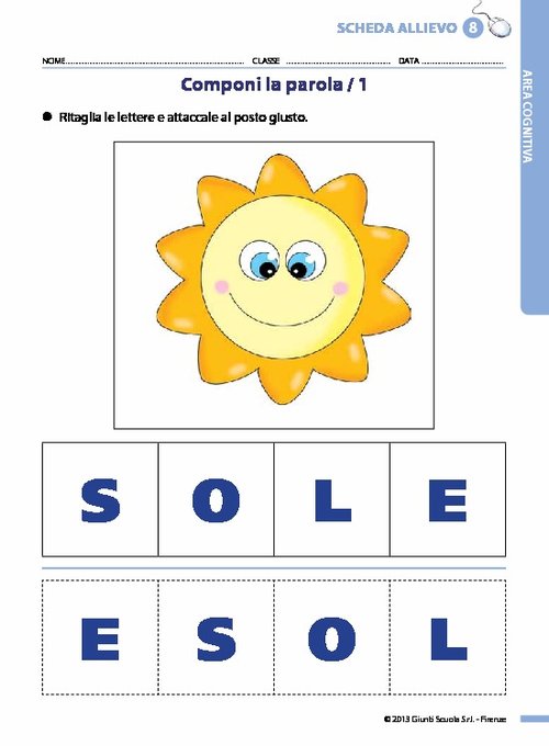 WB2 Area Cognitiva - Schede allievo aggiuntive on line | Giunti Scuola WB2 Area Cognitiva - Schede allievo aggiuntive on line | Giunti Scuola