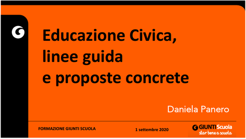 Slide | Educazione civica | Giunti Scuola Slide | Educazione civica | Giunti Scuola