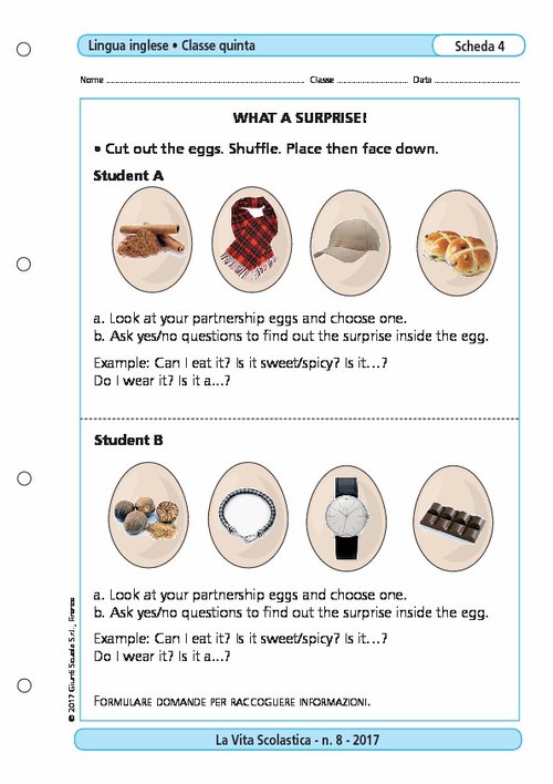 What a surprise! | Giunti Scuola What a surprise! | Giunti Scuola