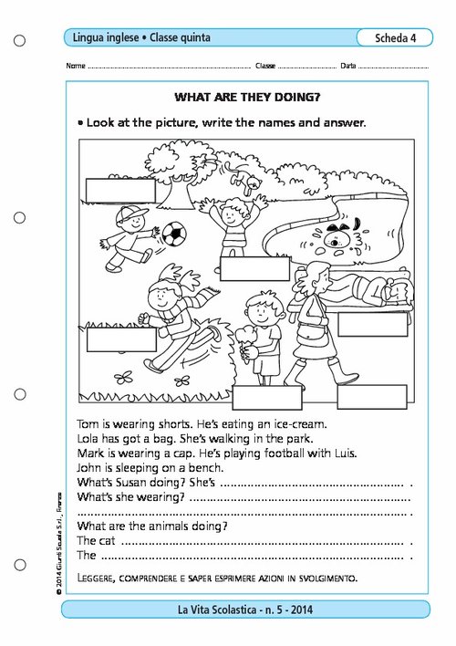 What are you doing? | Giunti Scuola What are you doing? | Giunti Scuola