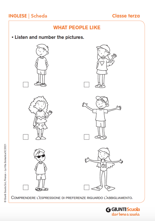 What people like | Giunti Scuola What people like | Giunti Scuola