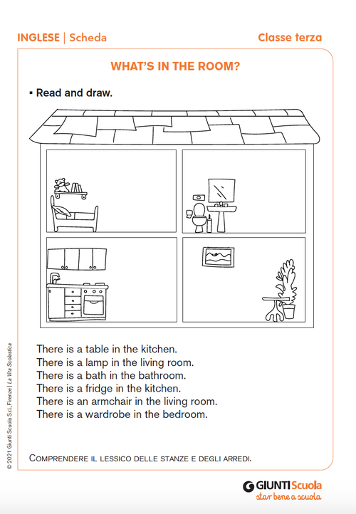 What’s in the room? | Giunti Scuola What’s in the room? | Giunti Scuola