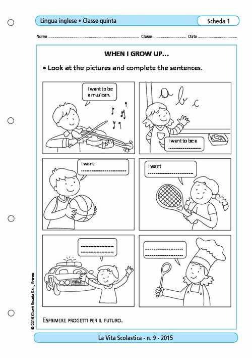When I grow up... | Giunti Scuola When I grow up... | Giunti Scuola