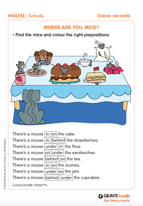 Where are you mice? | Giunti Scuola Where are you mice? | Giunti Scuola