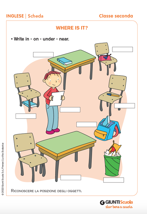 Where is it? | Giunti Scuola Where is it? | Giunti Scuola