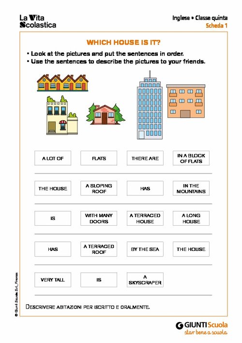 Which house is it? | Giunti Scuola Which house is it? | Giunti Scuola