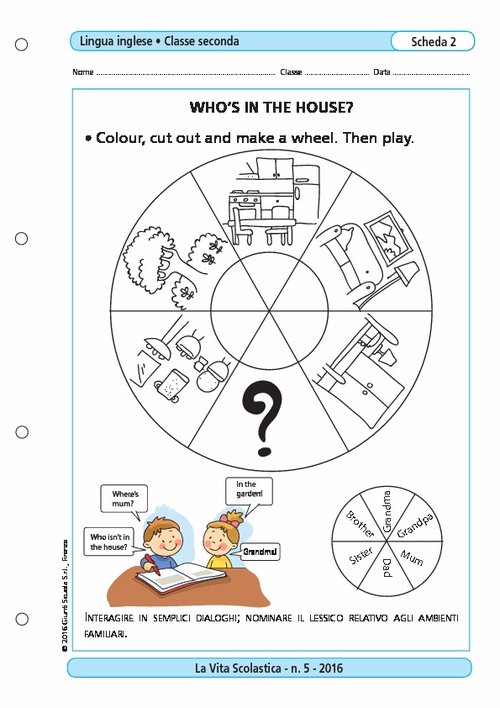 Who's in the house? | Giunti Scuola Who's in the house? | Giunti Scuola