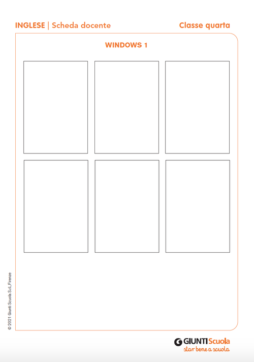 Windows 1 | Giunti Scuola Windows 1 | Giunti Scuola