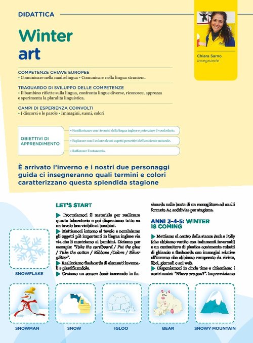 Winter art | Giunti Scuola Winter art | Giunti Scuola