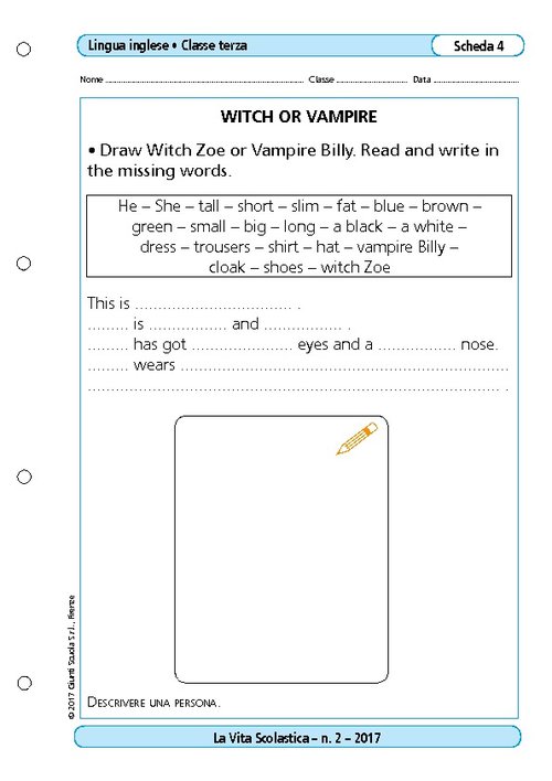 Witch or vampire | Giunti Scuola Witch or vampire | Giunti Scuola