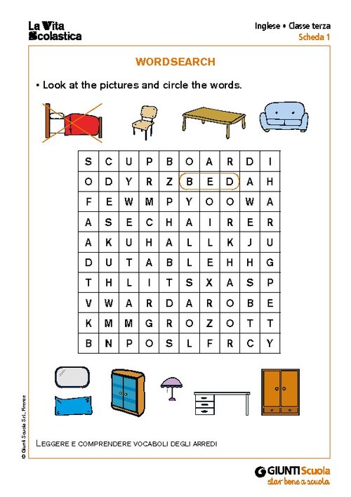 Wordsearch | Giunti Scuola Wordsearch | Giunti Scuola