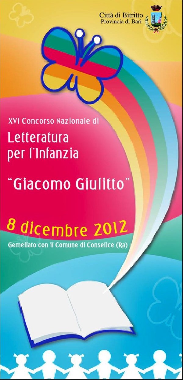XVI Concorso Nazionale di Letteratura per l’Infanzia "Giacomo Giulitto" | Giunti Scuola XVI Concorso Nazionale di Letteratura per l’Infanzia "Giacomo Giulitto" | Giunti Scuola
