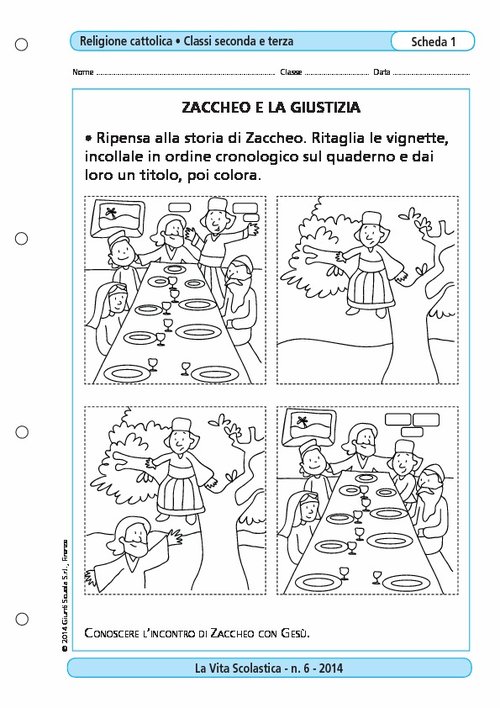 Zaccheo e la giustizia | Giunti Scuola Zaccheo e la giustizia | Giunti Scuola